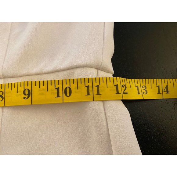 Olia Dress Women Small White One Shoulder Split Thigh Cocktail Bodycon Nightclub - Picture 16 of 16